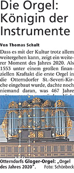 Die Orgel: Königin der Instrumente