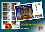 Benefiz-Briefmarke für Gloger-Orgel in Otterndorf  
