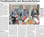 Traditionelles mit Besonderheiten